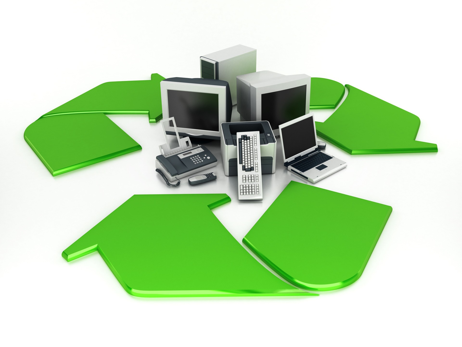 Old electronics recycling